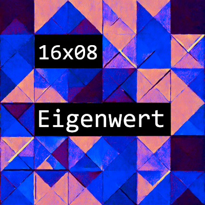 Cover image for the "Eigenwert" album by 16x08