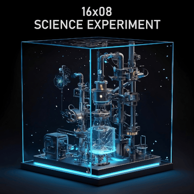 Cover image for the track Science Experiment by 16x08